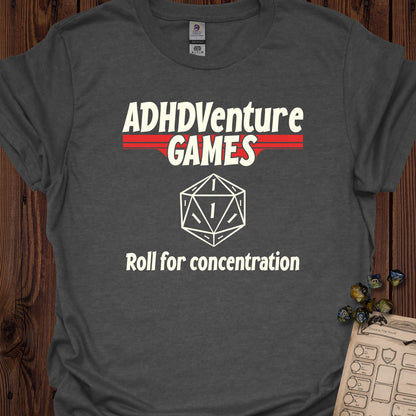 ADHDVenture Games - roll for concentration - DarkHeather