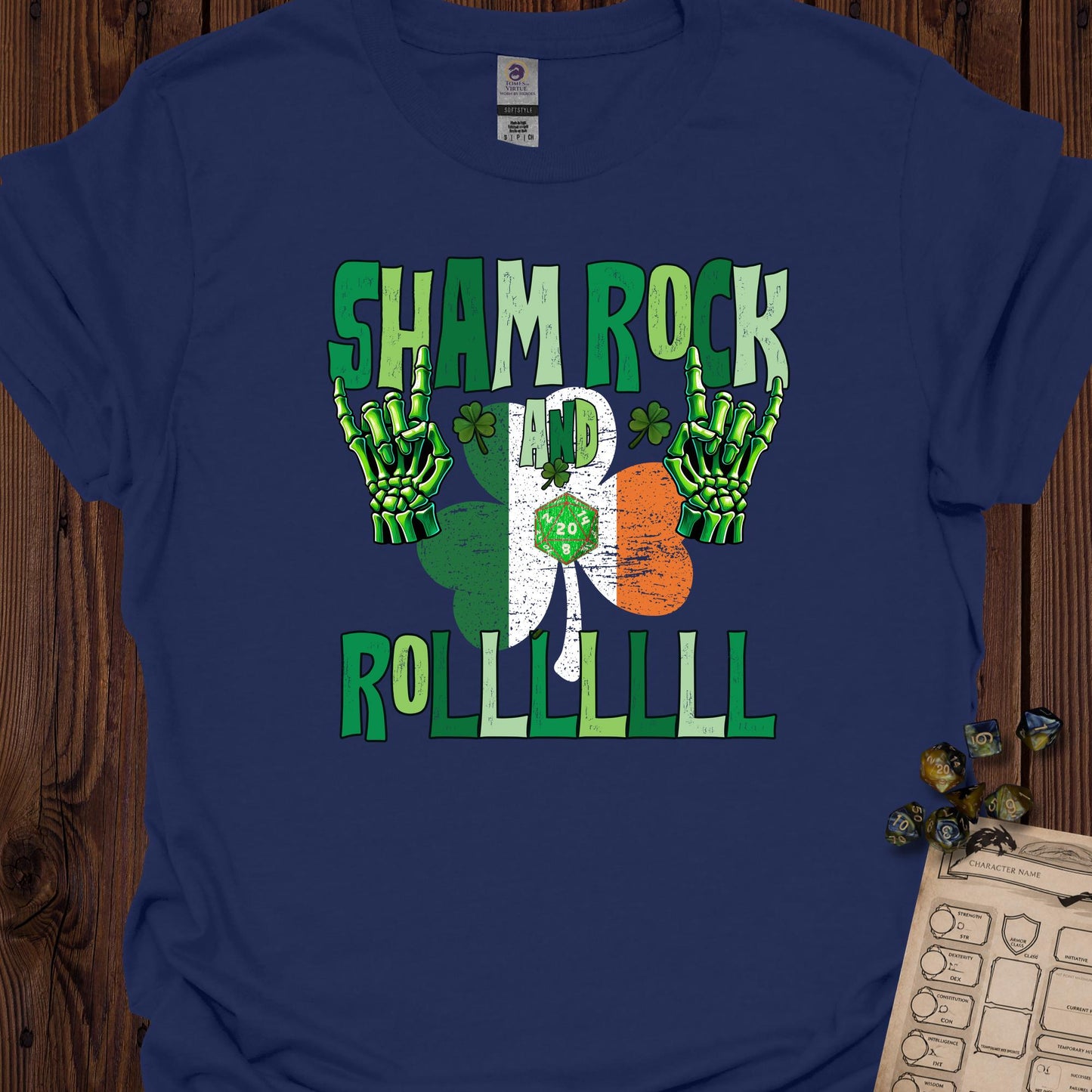 Shamrock and Roll - Navy