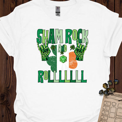 Shamrock and Roll - White