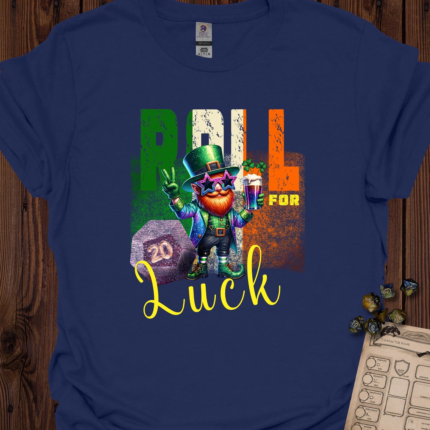 Roll for Luck - Navy