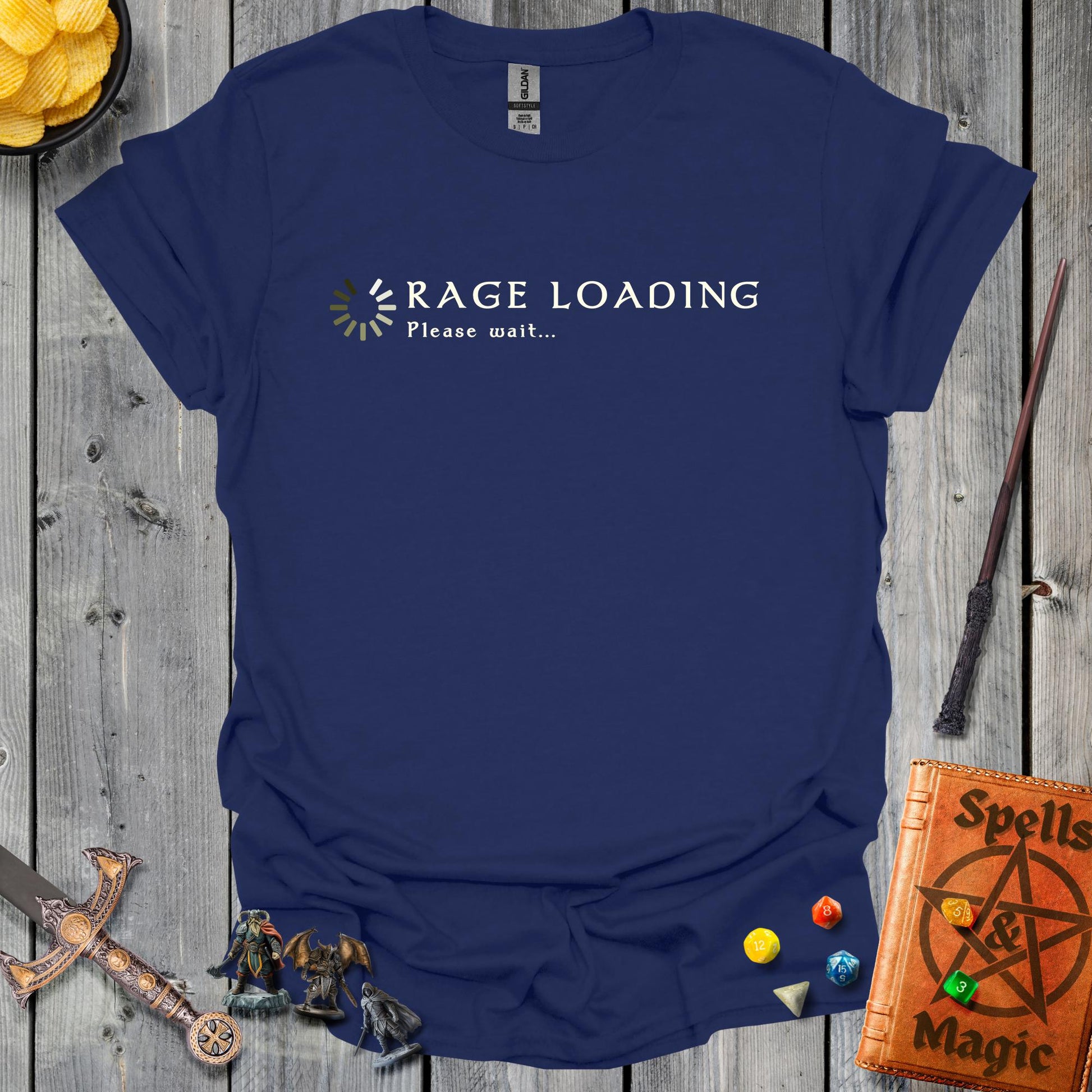 Rage Loading - NavyBlue