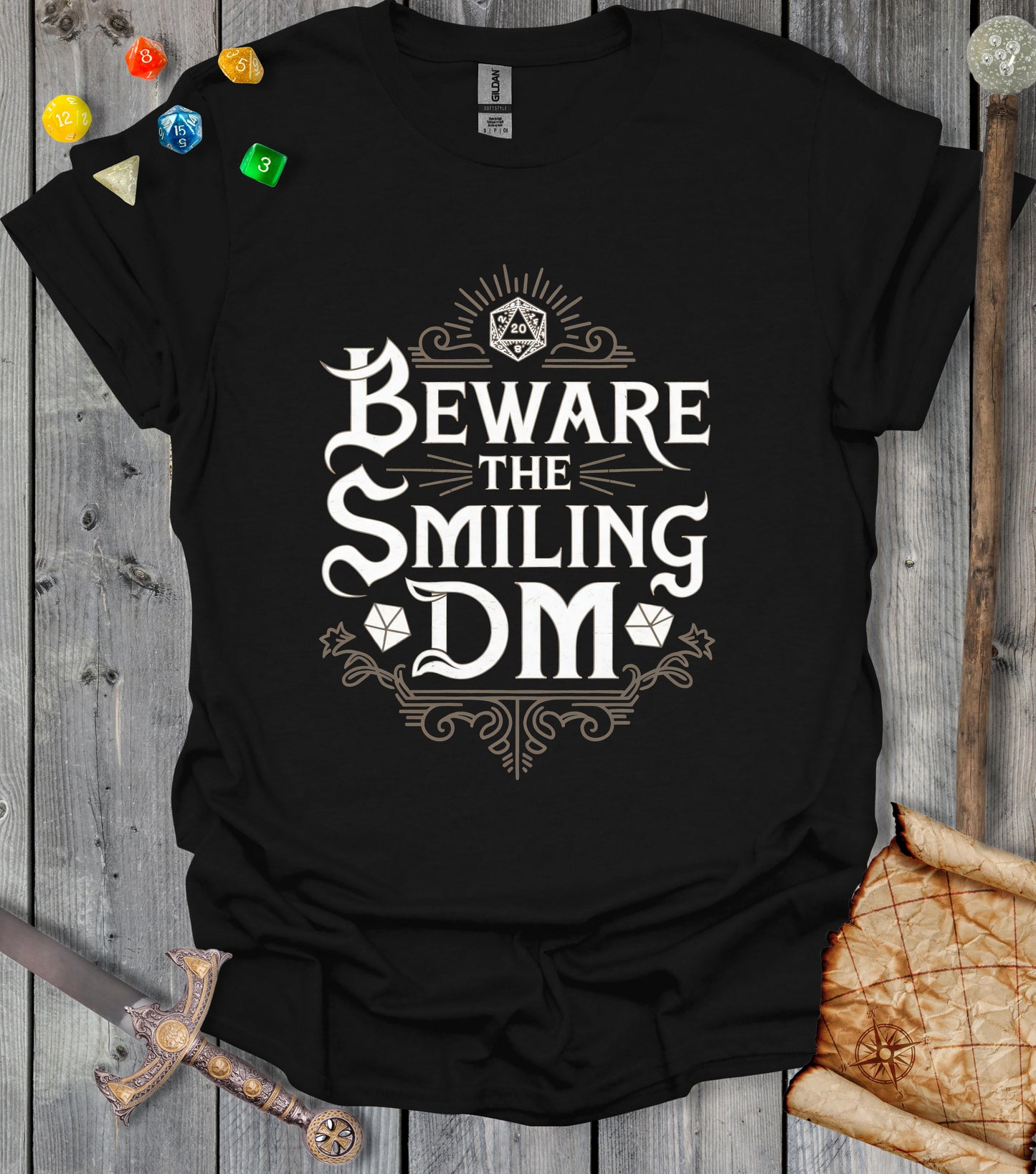 Beware the Smiling DM - T-shirt