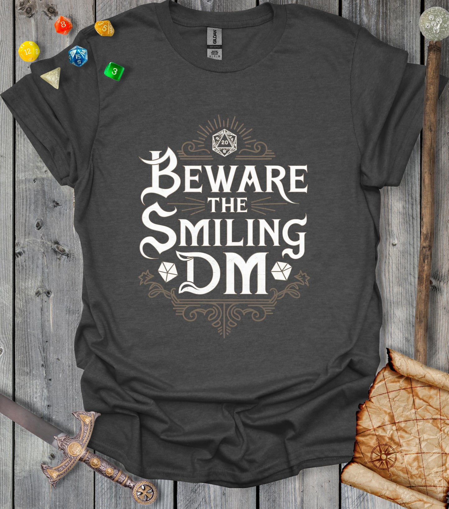 Beware the Smiling DM - T-shirt