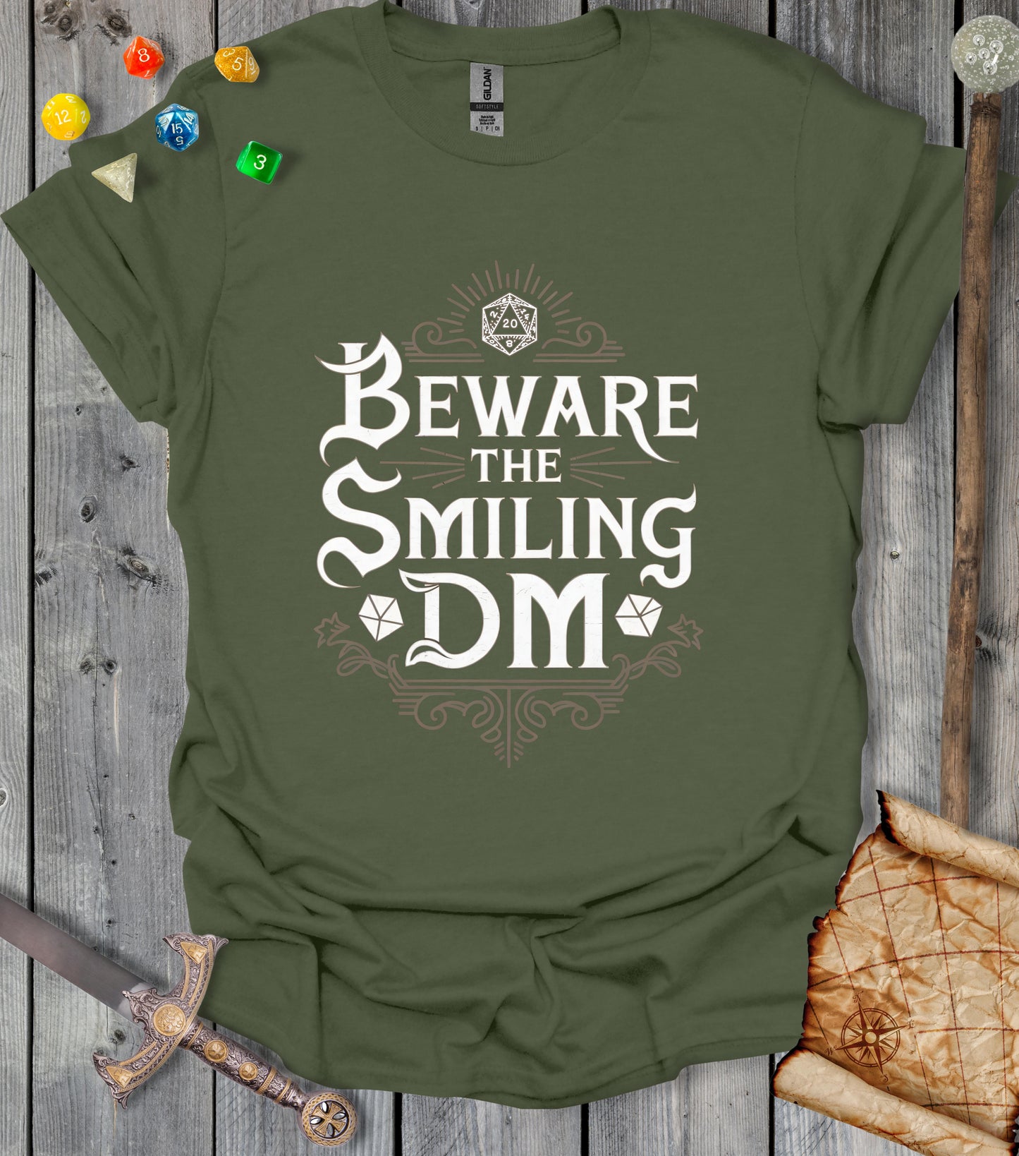 Beware the Smiling DM - T-shirt