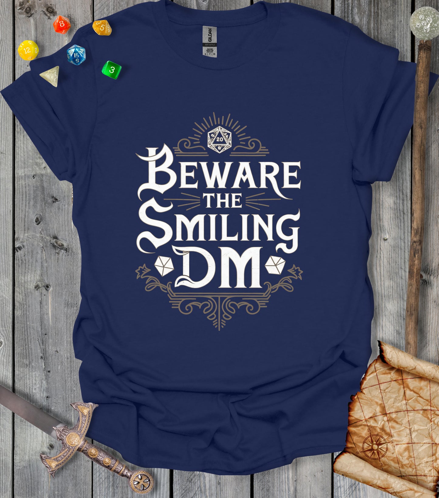 Beware the Smiling DM - T-shirt