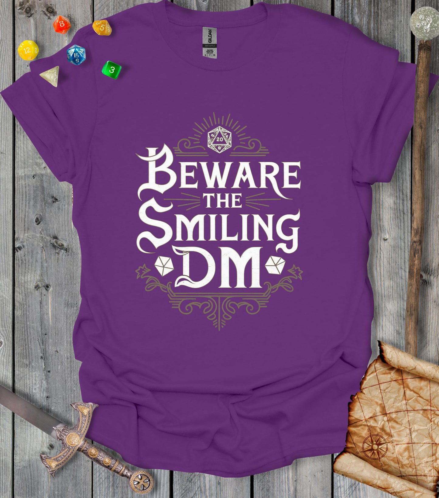 Beware the Smiling DM - T-shirt