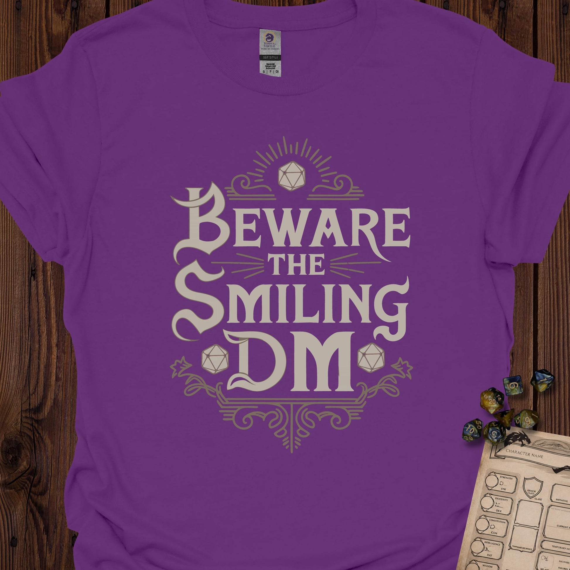 Beware the Smiling DM - Purple