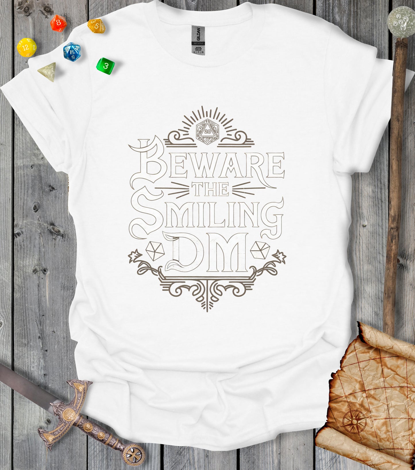 Beware the Smiling DM - T-shirt