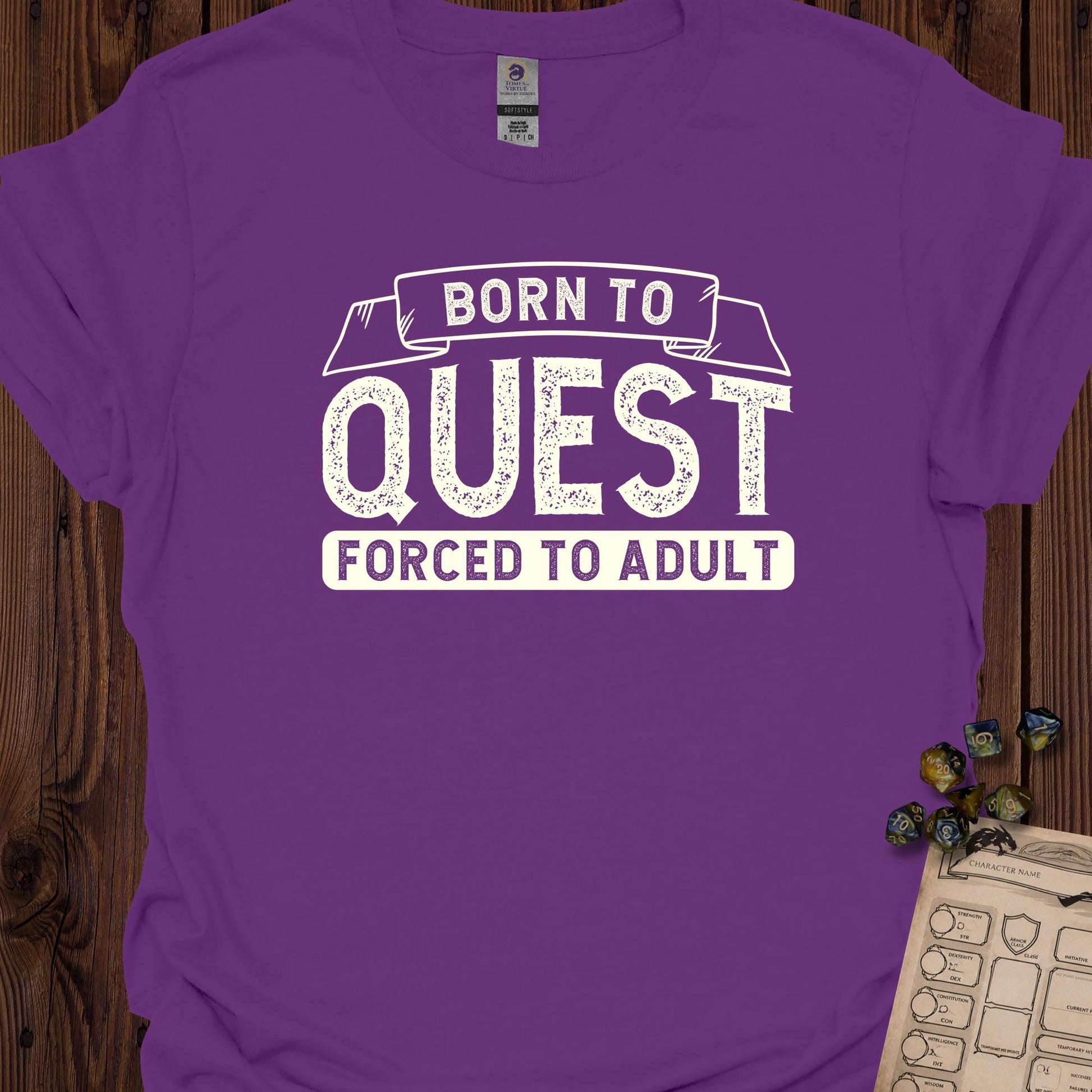 Born to Quest - Purple
