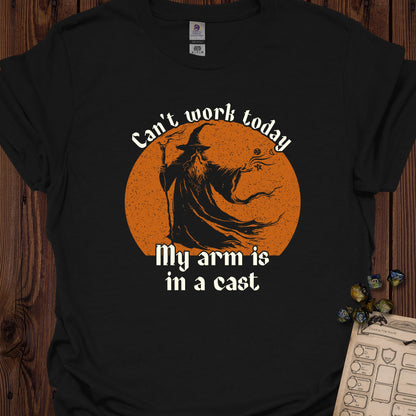 My Arm is in a Cast - Black