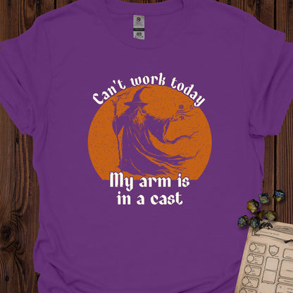 My Arm is in a Cast - Purple