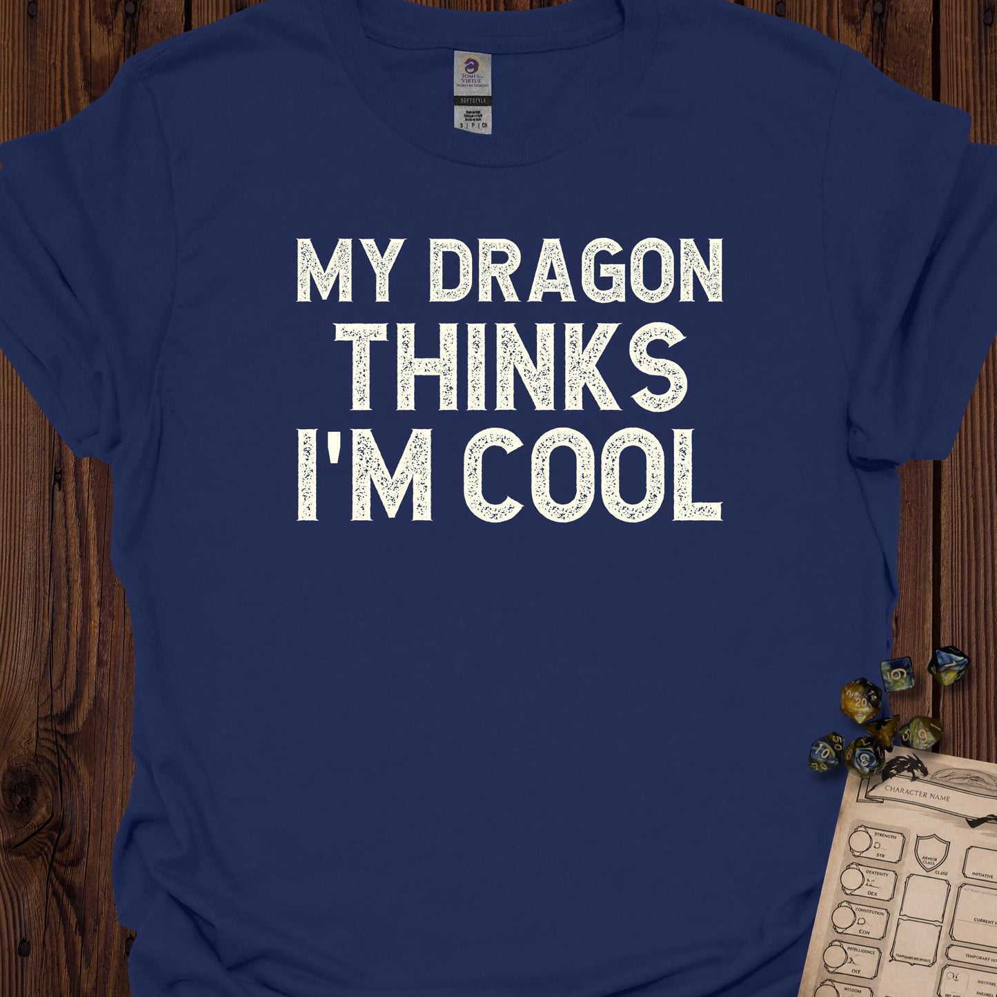 My Dragon Thinks I'm Cool - Navy