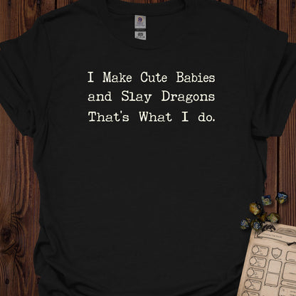 I Make Cute Babies - Black