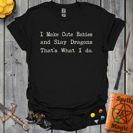 I Make Cute Babies - Black