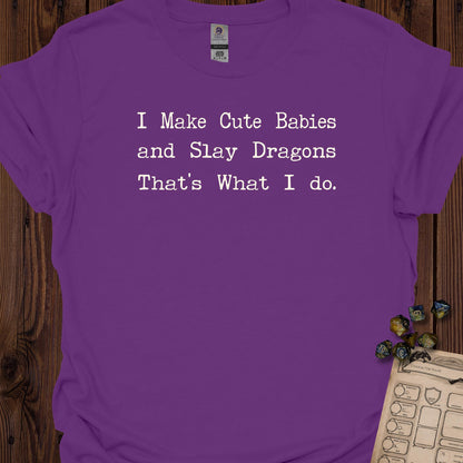 I Make Cute Babies - Purple