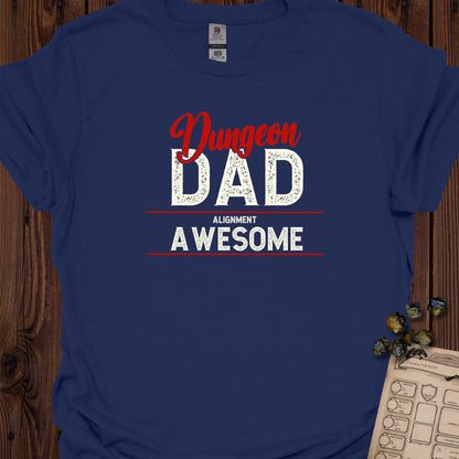 Dungeon Dad Alignment Awesome - Navy