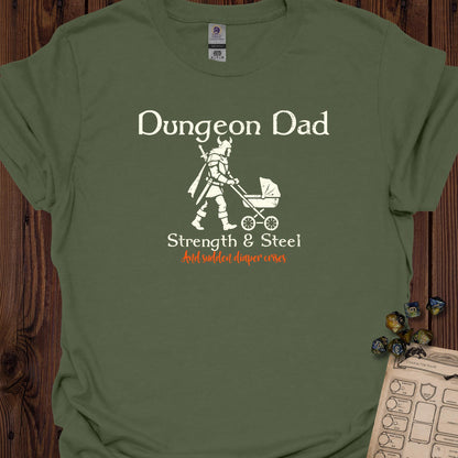 Dungeon Dad Strength - MilitaryGreen