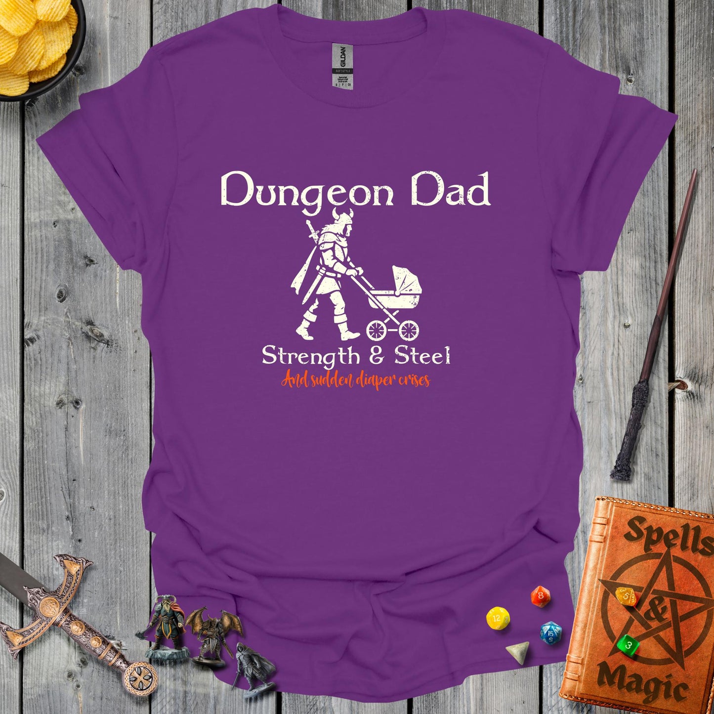 Dungeon Dad Strength - Purple