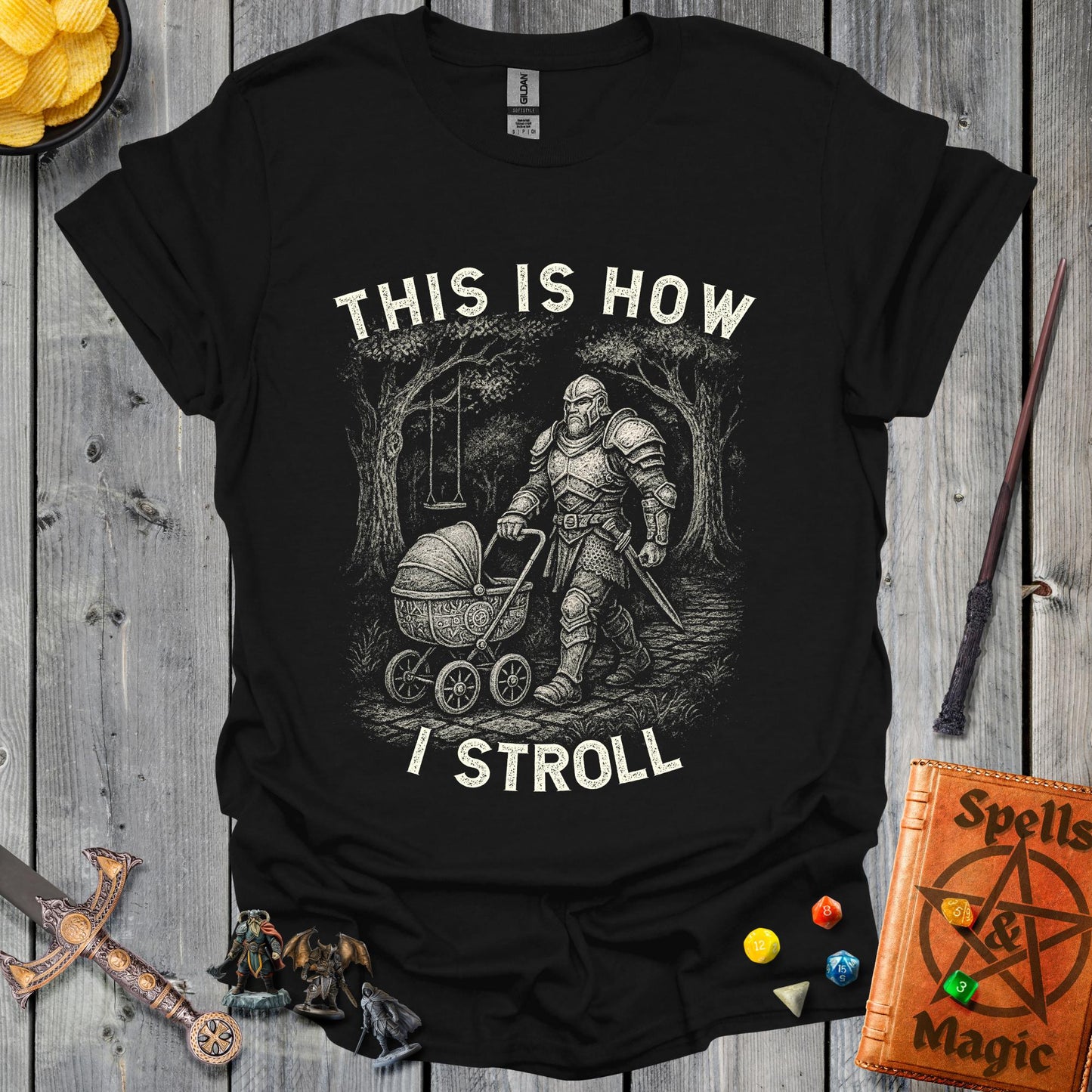 This is how I Stroll - Black