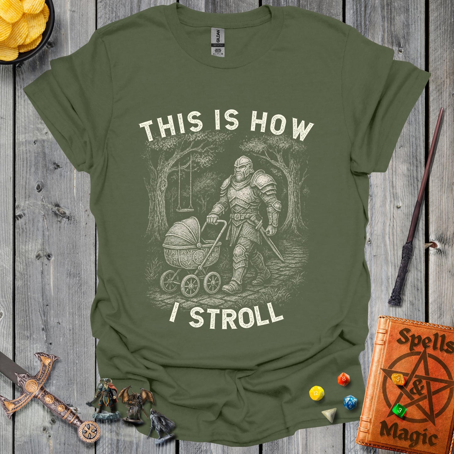This is how I Stroll - MilitaryGreen