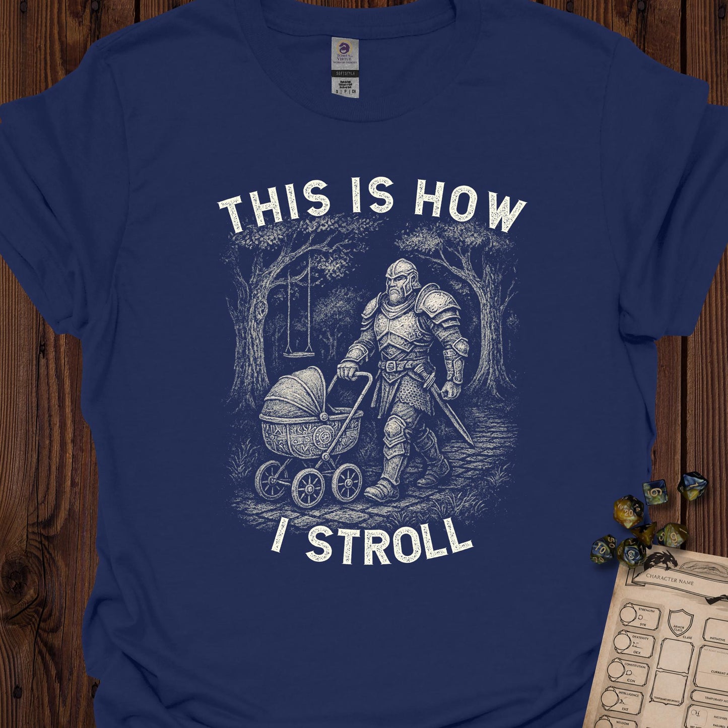 This is how I Stroll - Navy