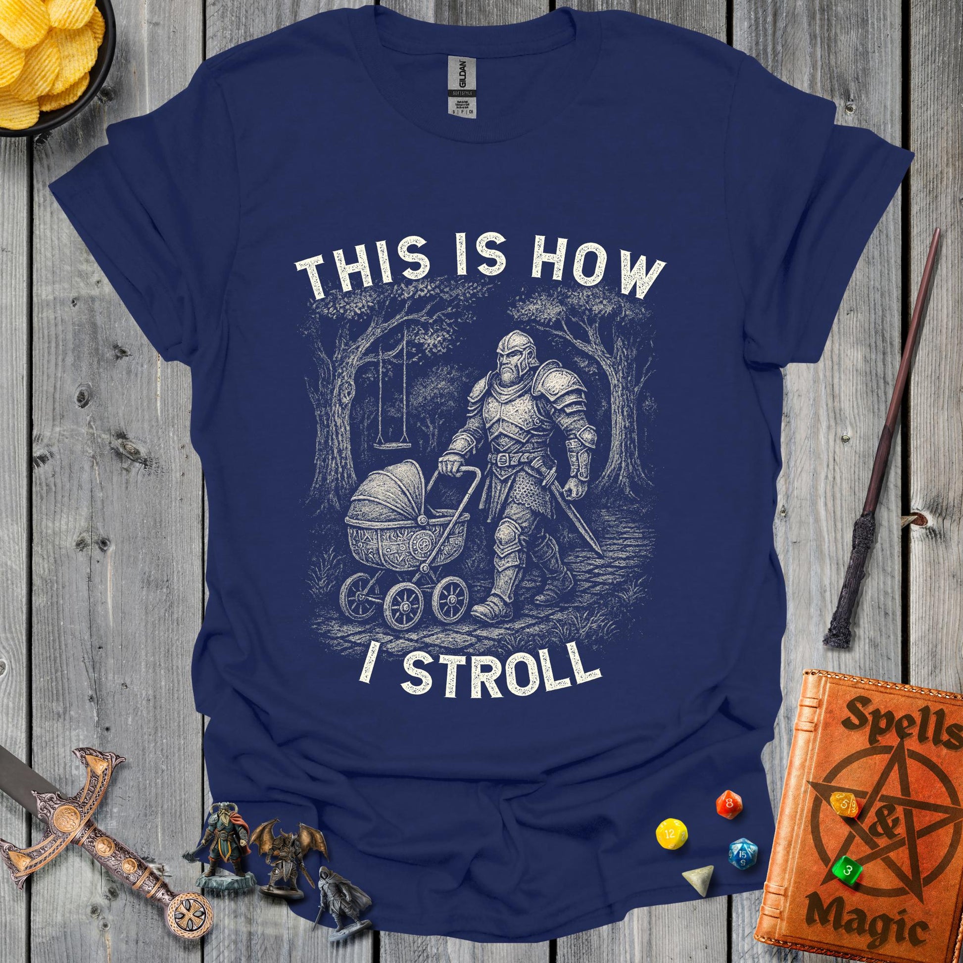 This is how I Stroll - NavyBlue