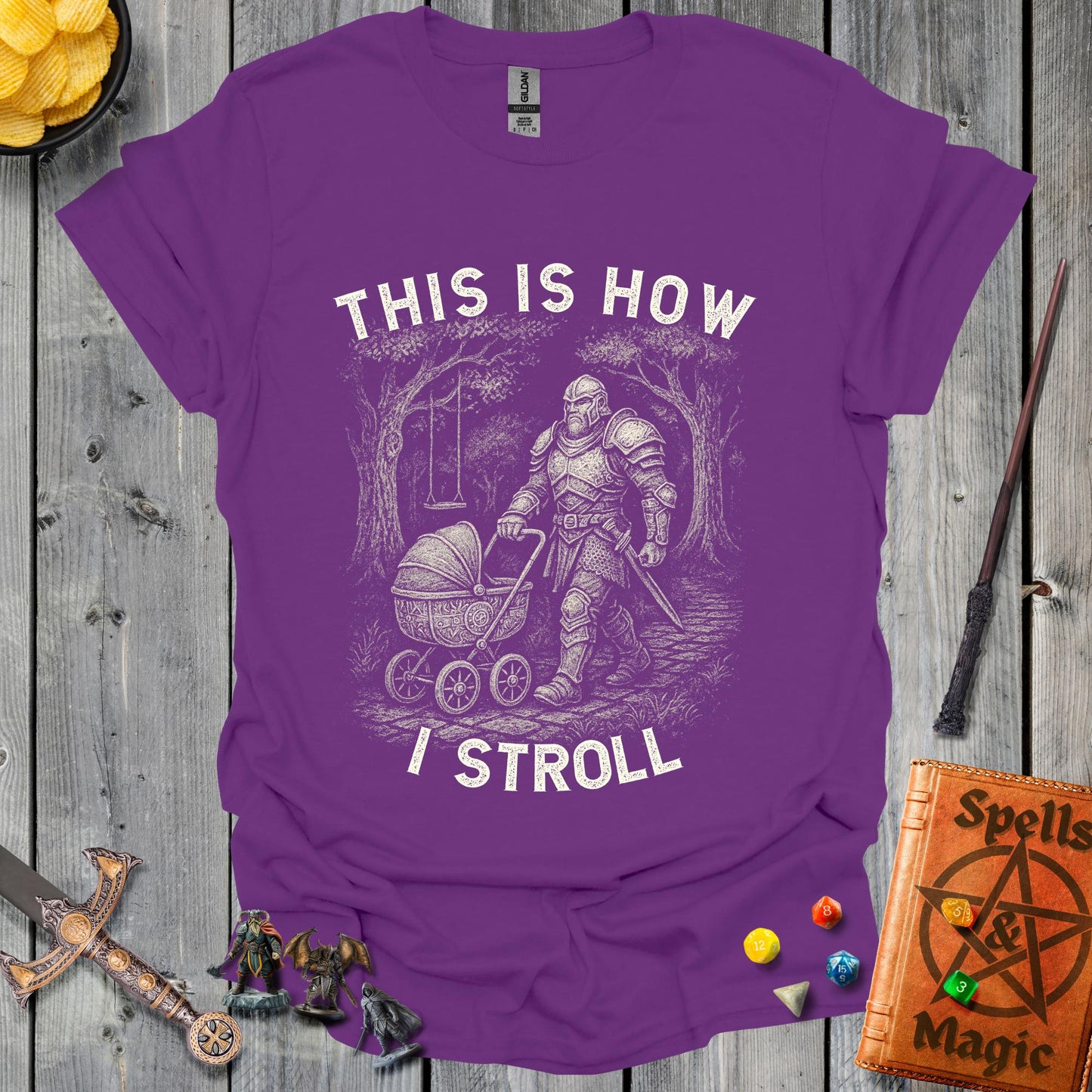 This is how I Stroll - Purple