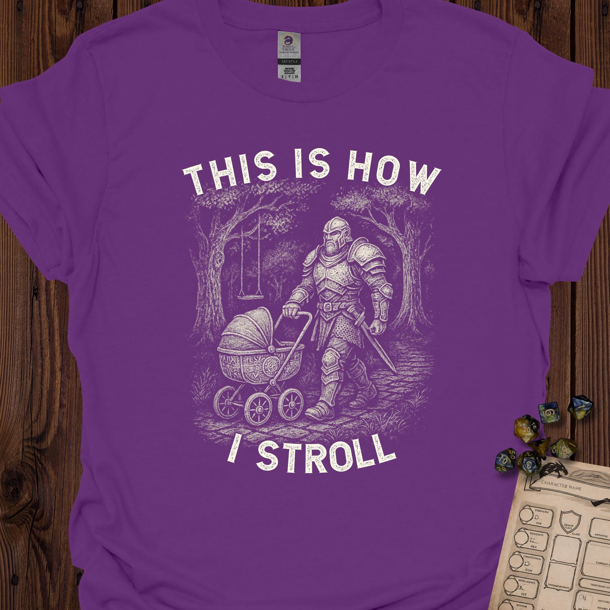 This is how I Stroll - Purple