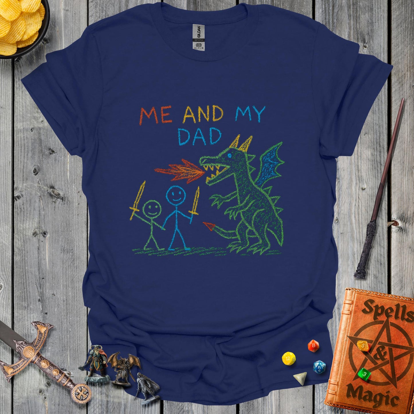 Me and My Dad - NavyBlue