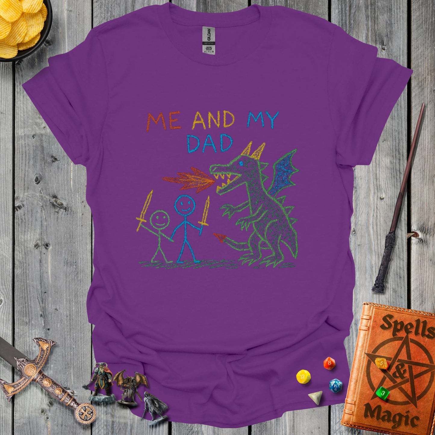 Me and My Dad - Purple