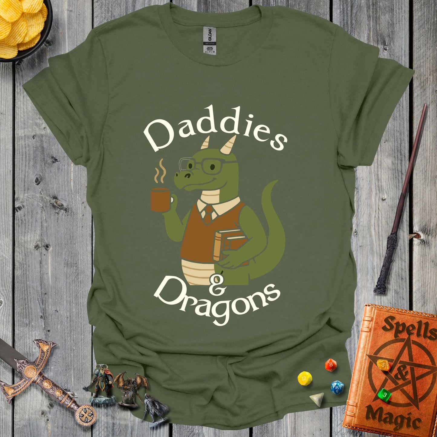 Daddies and Dragons - MilitaryGreen