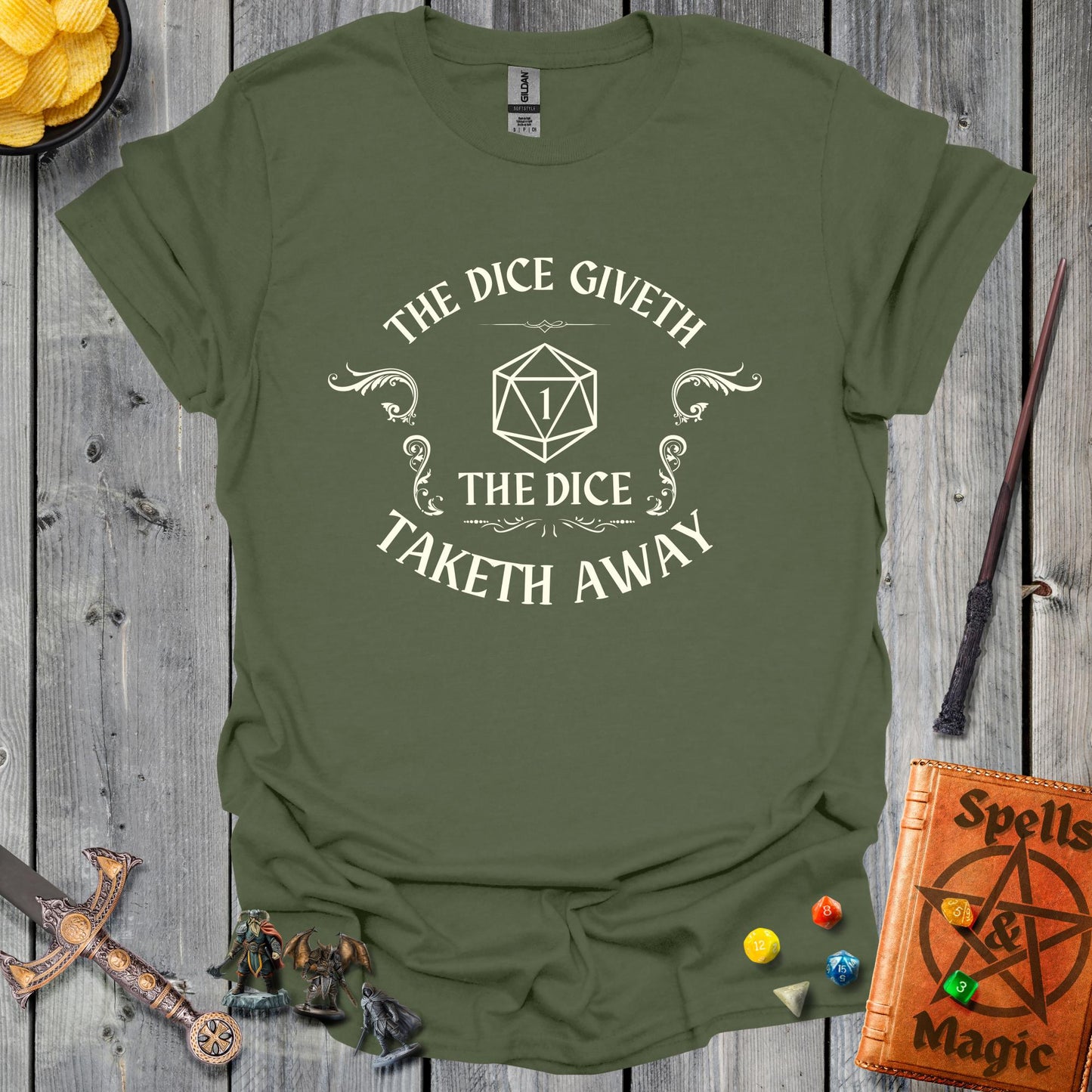 The dice giveth - MilitaryGreen