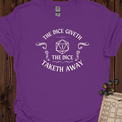 The dice giveth - Purple