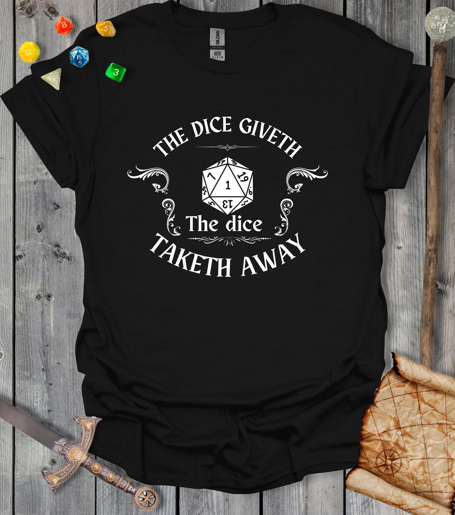 The dice giveth - T-shirt