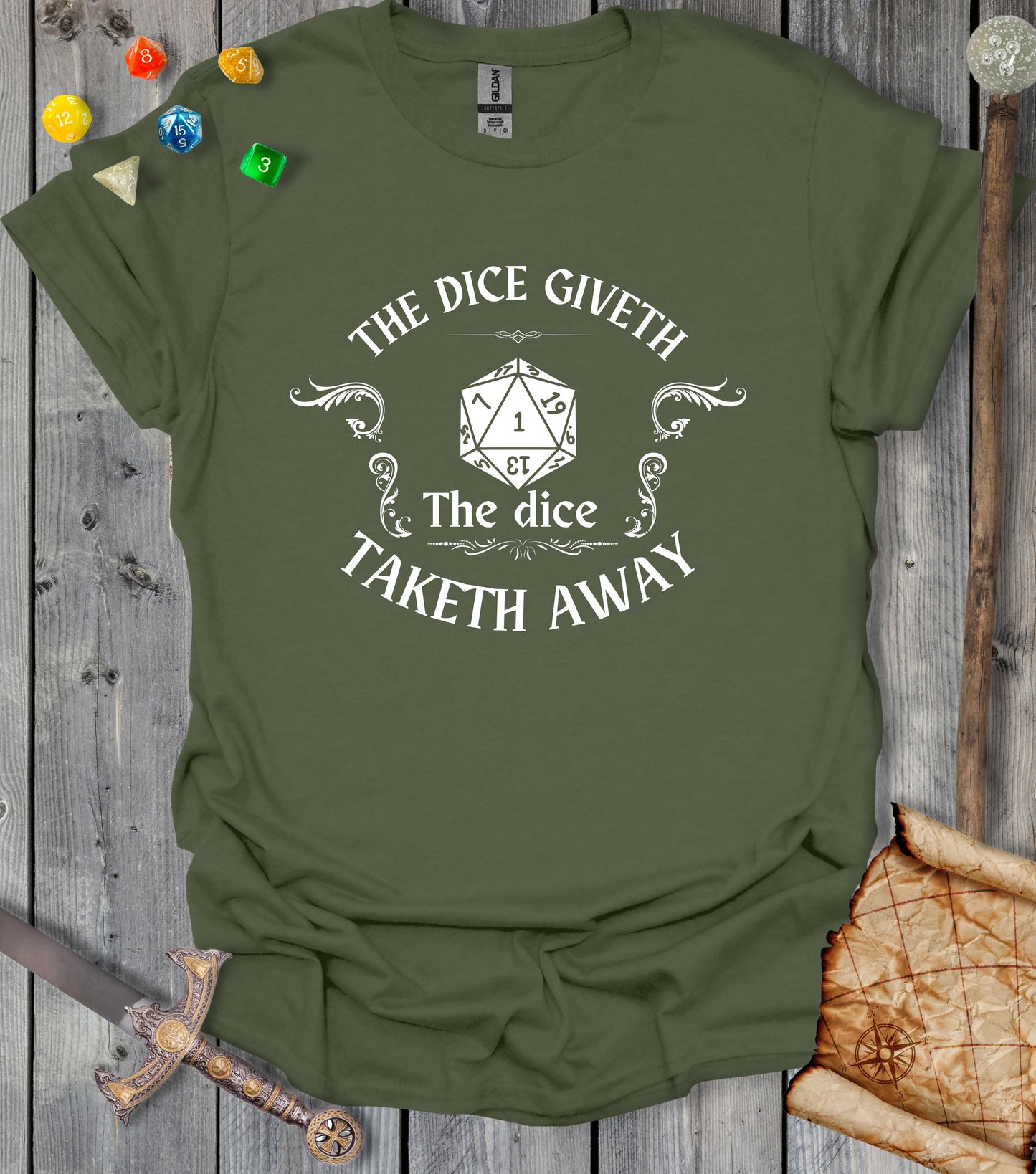 The dice giveth - T-shirt