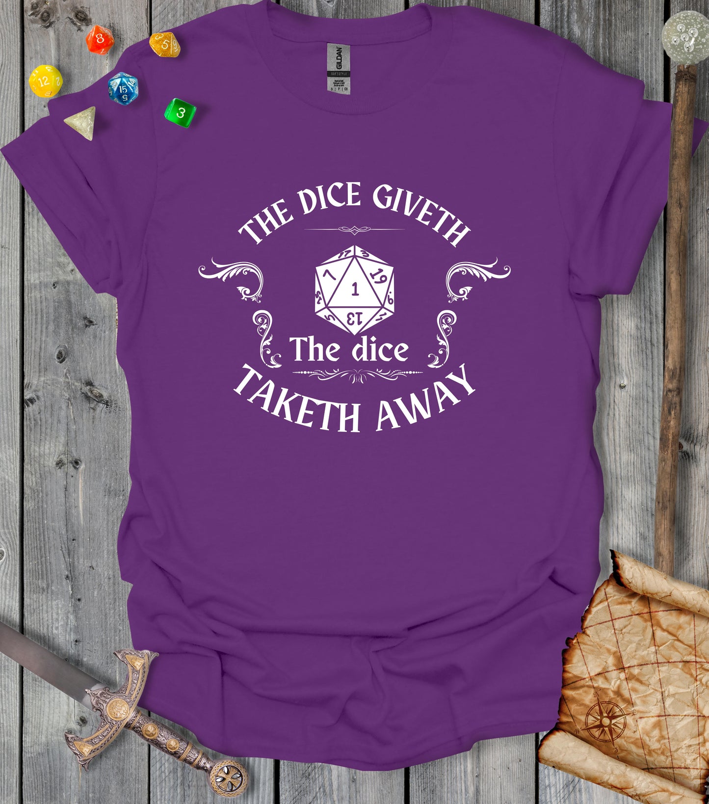 The dice giveth - T-shirt