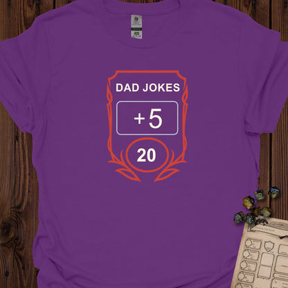 Dad jokes plus 5 - Purple