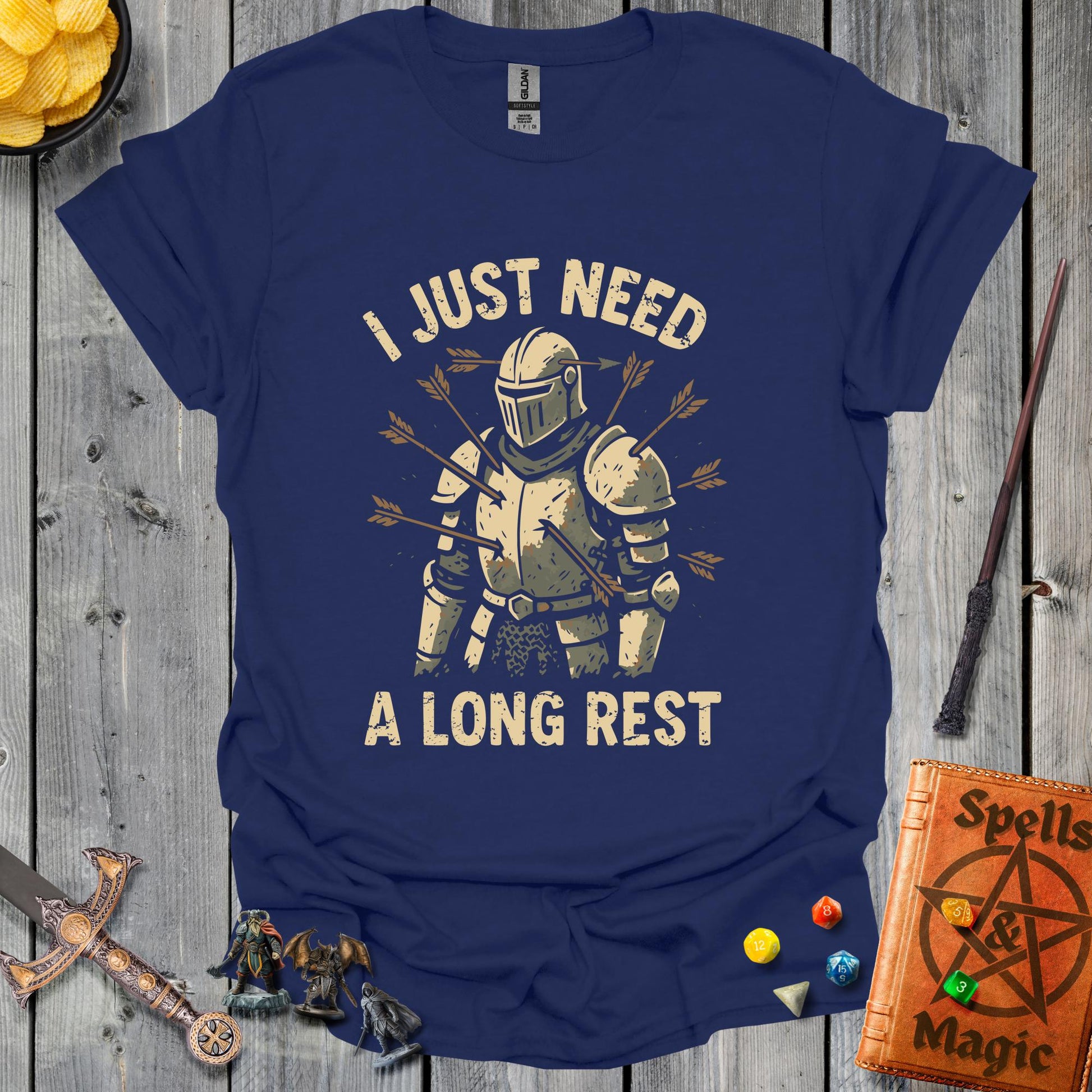 I Just Need a Long Rest - NavyBlue
