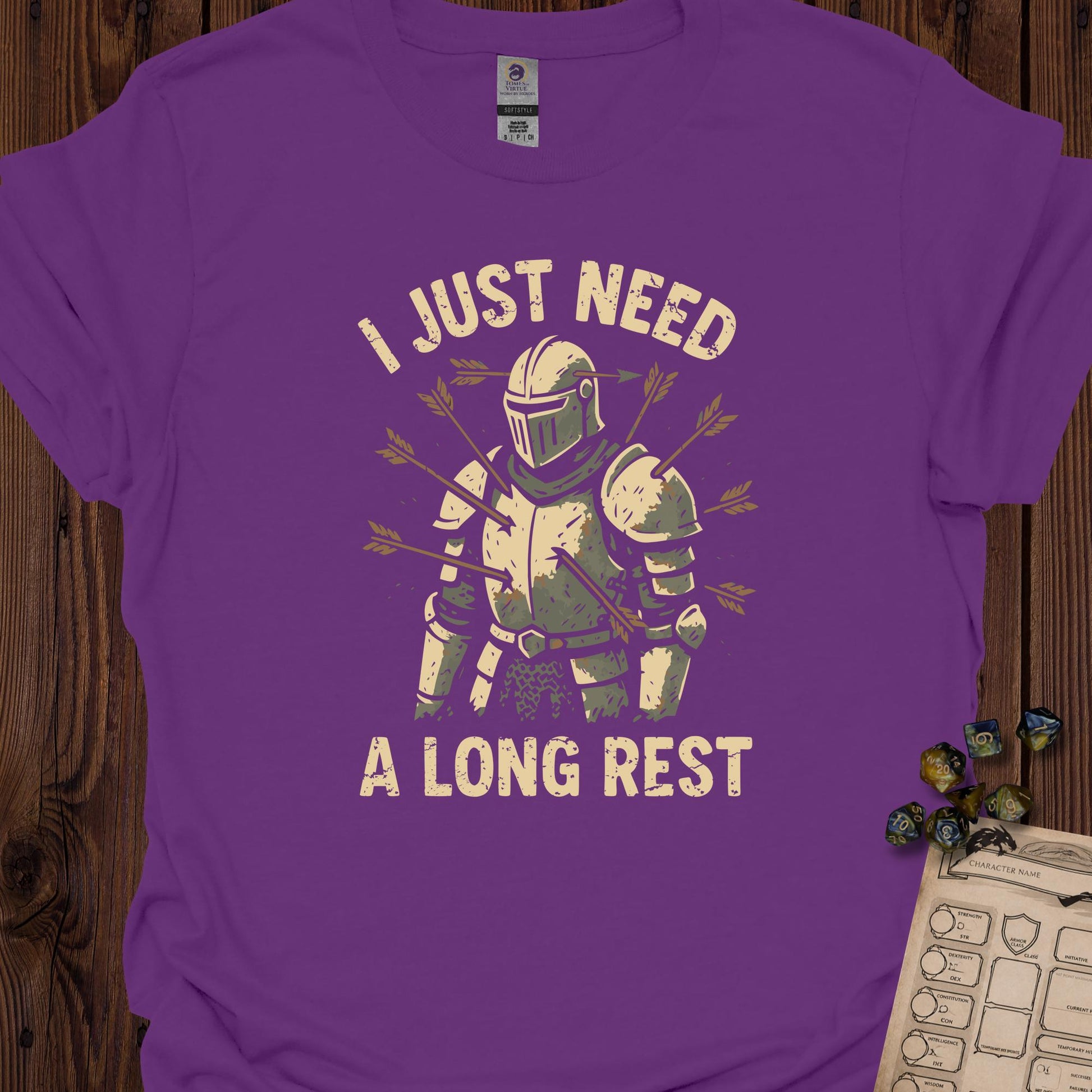 I Just Need a Long Rest - Purple