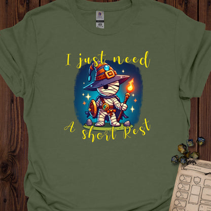 I Just need a short rest - Bandaid - MilitaryGreen