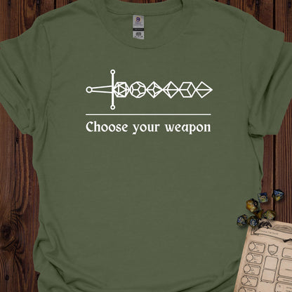 Choose your weapon  - MilitaryGreen