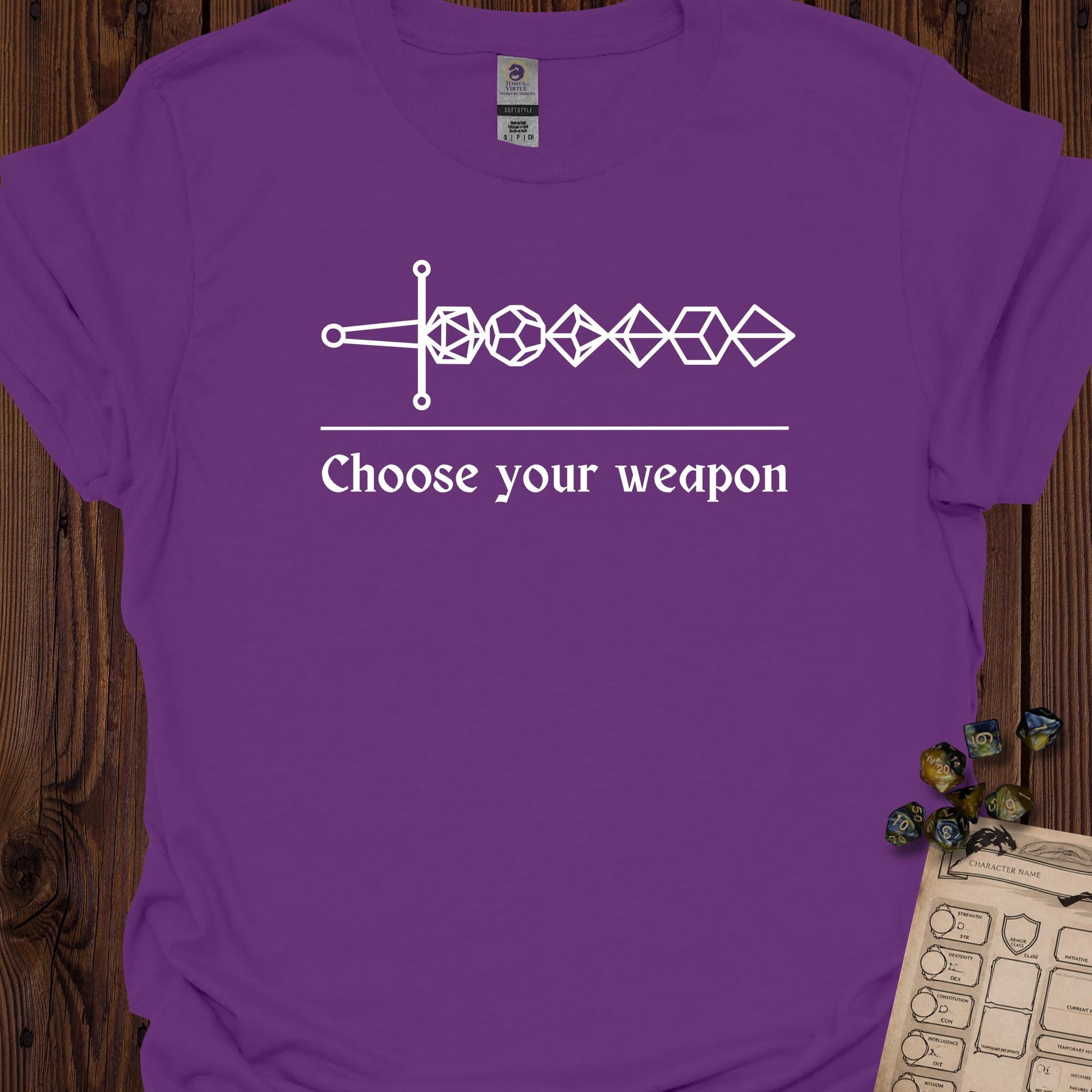 Choose your weapon  - Purple