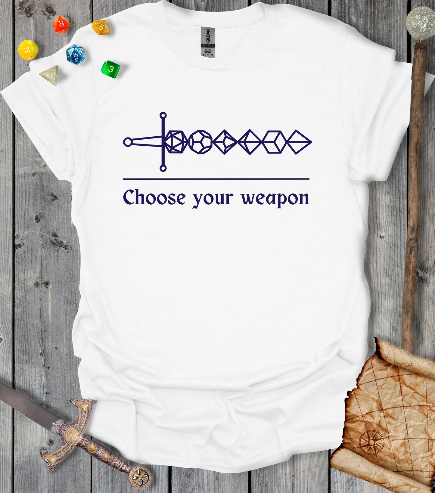 Choose your weapon  - T-shirt