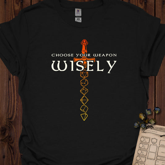 Choose your weapon wisely - Black