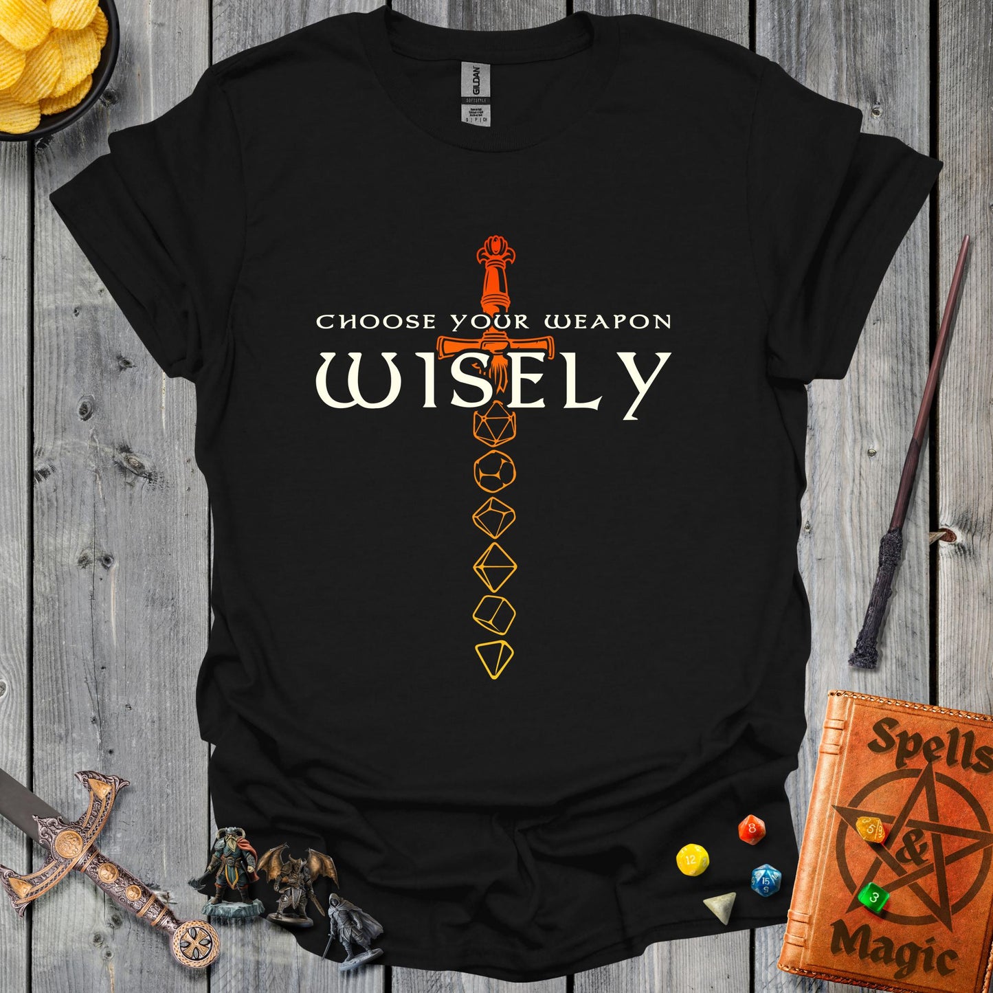 Choose your weapon wisely - Black