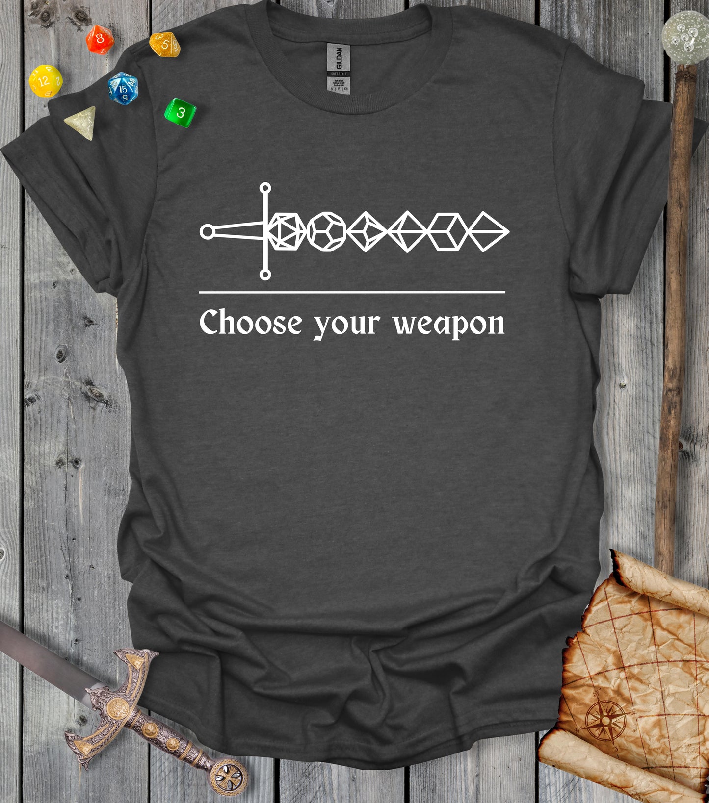 Choose your weapon  - T-shirt