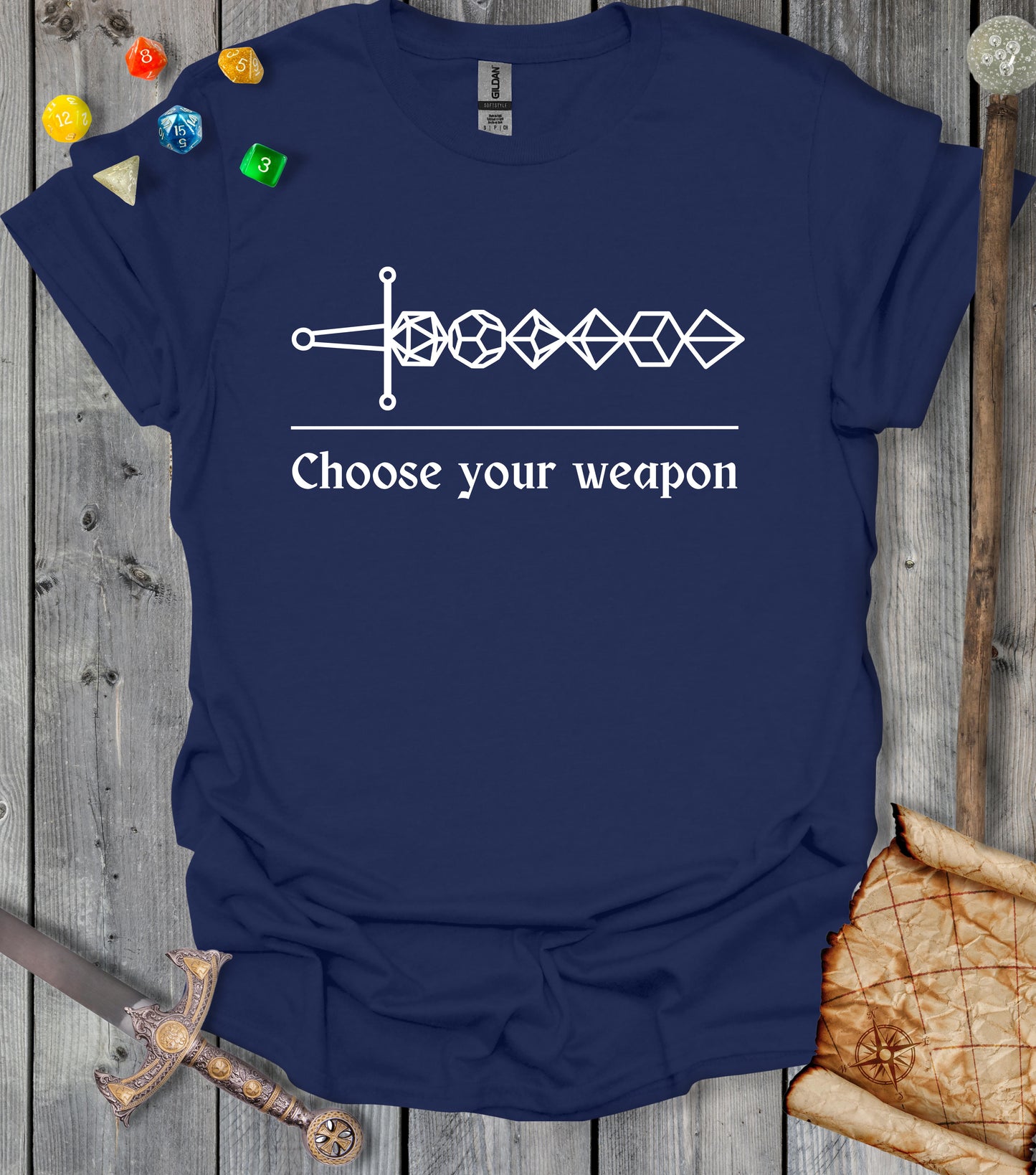 Choose your weapon  - T-shirt