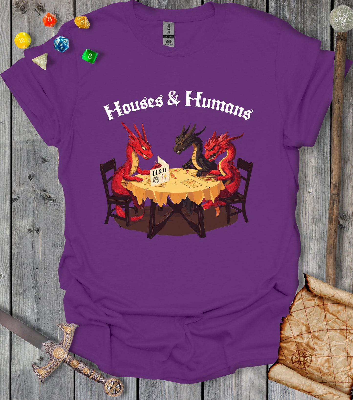 Houses and humans - T-shirt