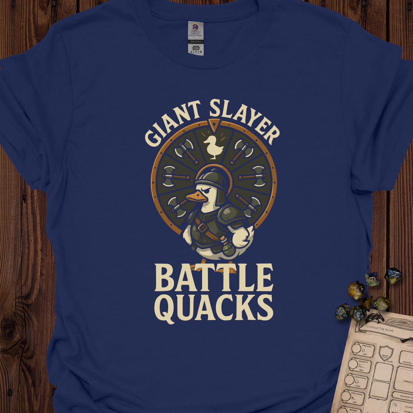 Giant Slayer Battle Quacks - Navy