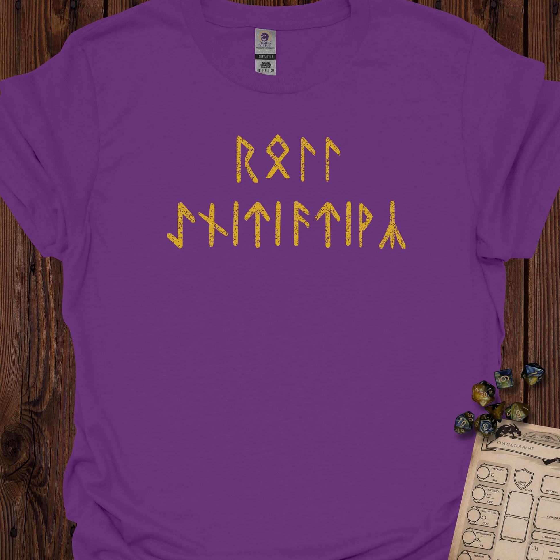 Roll Initiative (Runes) - Purple